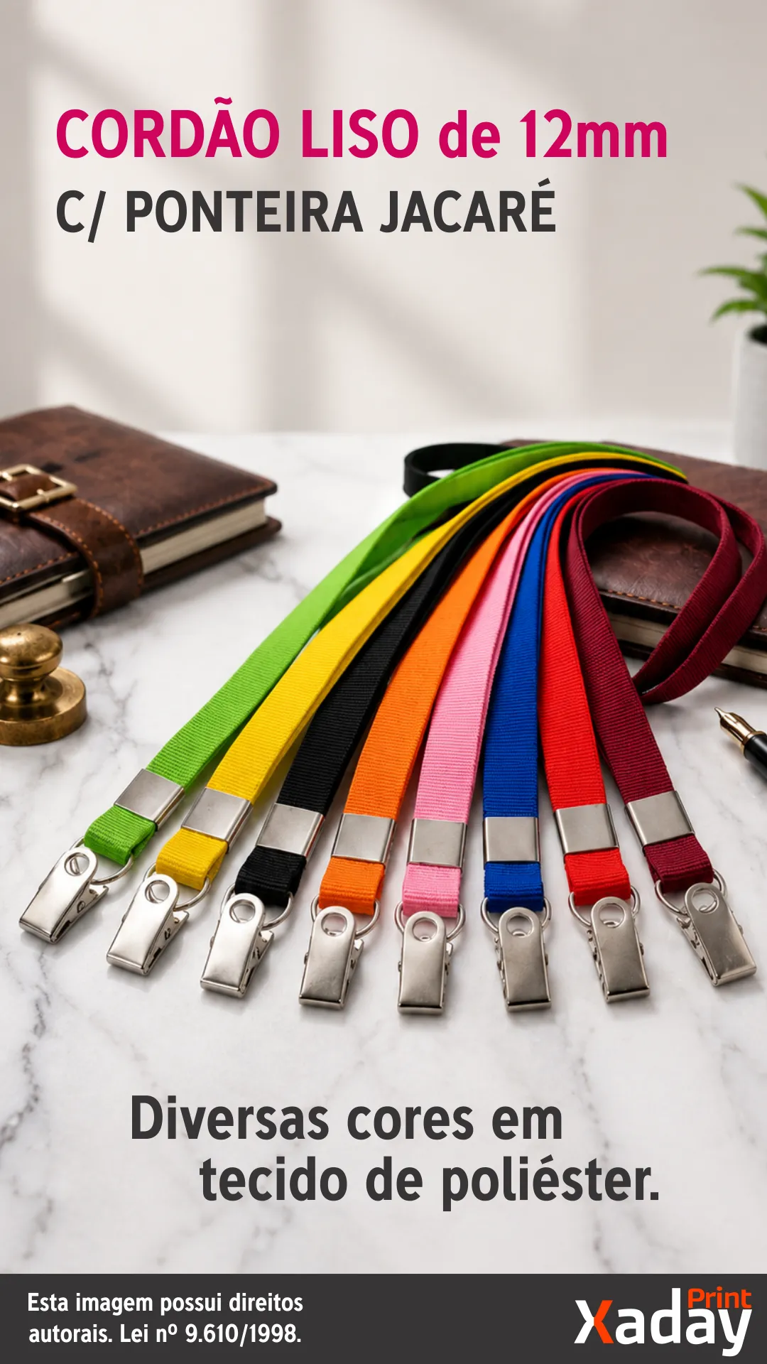 Cordões Lisos de 12mm