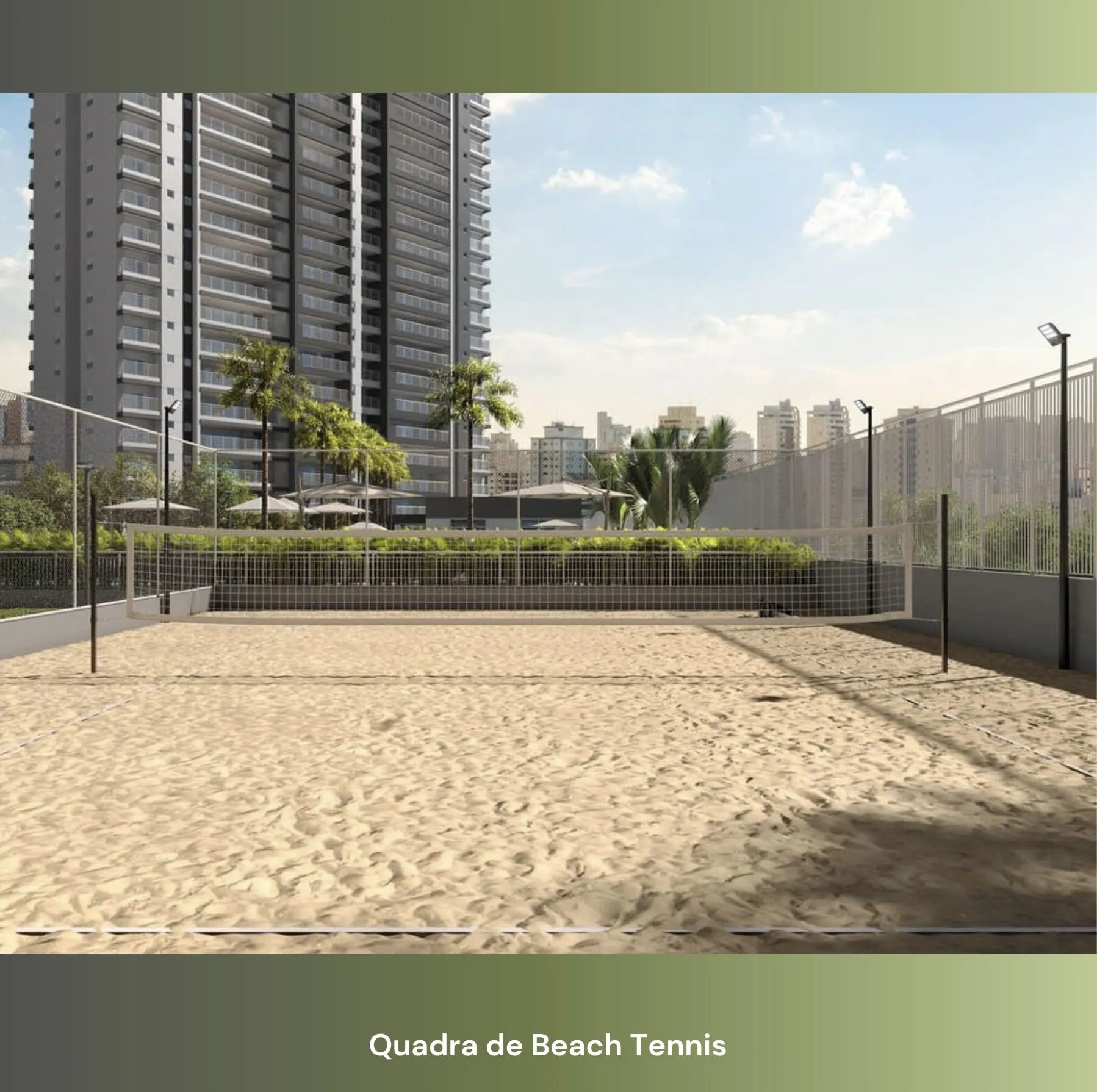 Beach tennis do Reserva Caminhos da Lapa