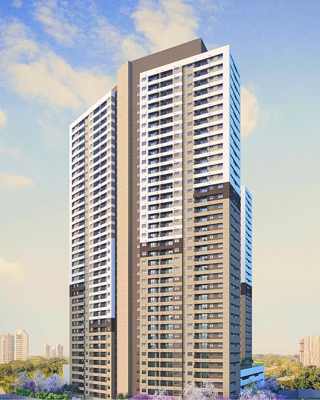 Empreendimento residencial Tegra na região da Lapa