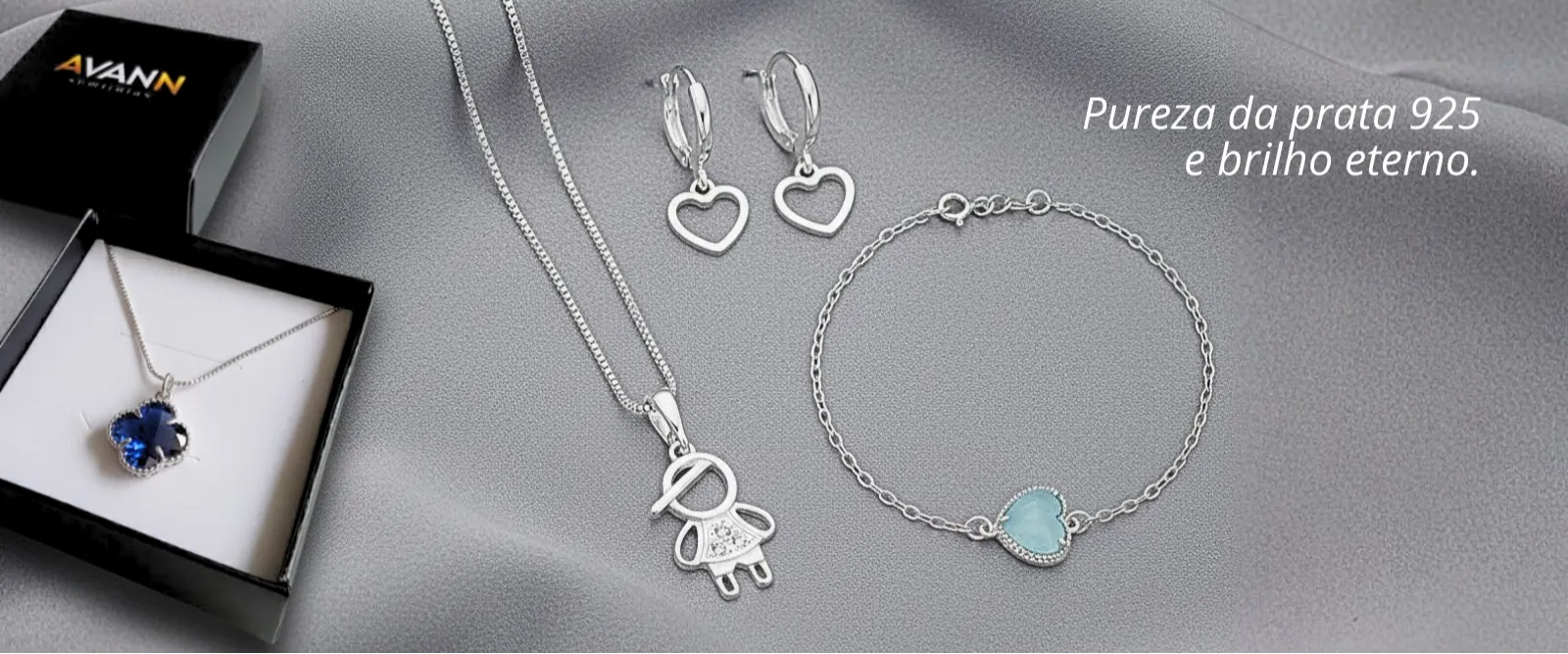 Coleção completa AVANN Semijoias