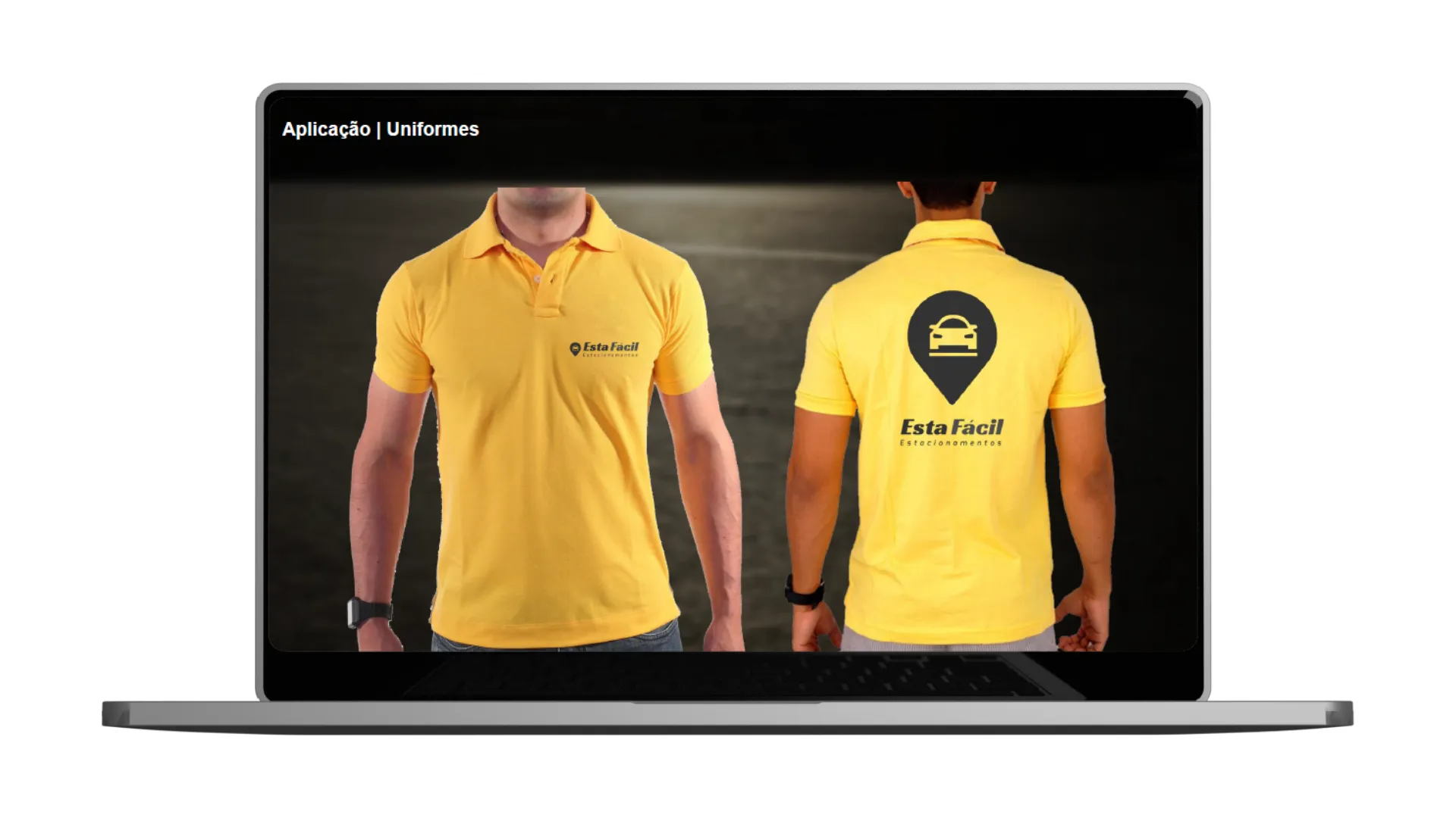 Aplicação visual Estafácil